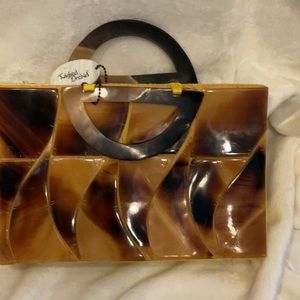Vintage shell handbag